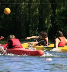 Kayak polo.